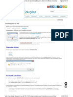 Barra de Status em Formulário No Excel PDF