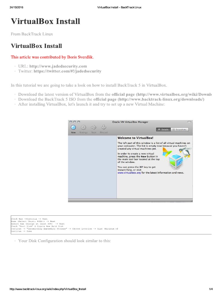 VirtualBox Install - Mandrake Linux PDF | PDF