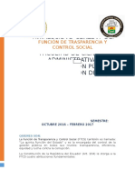 Funcion de Transparencia y Control Social