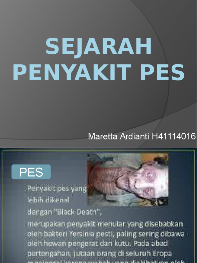 Sejarah Penyakit Pes | PDF