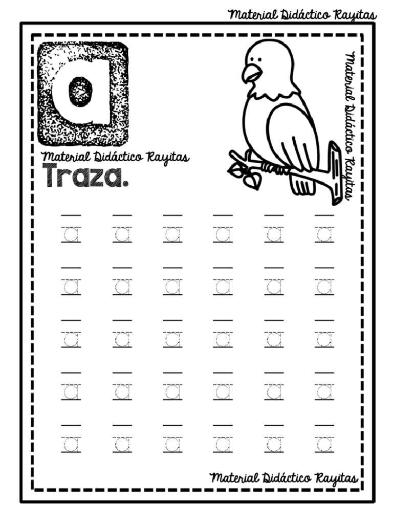 Fichas Grafomotricidad Vocales Pdf