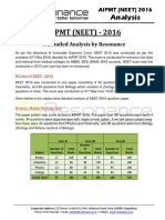 Medical Exam Analysis PDF