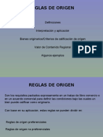 Reglas de Origen