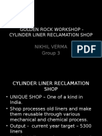 Cylinder Liner Reclamation