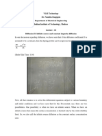 VLSI Technology: Constant Impurity Diffusion and Gaussian Doping Profile