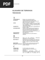 Glosario de Términos