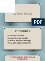 Pdt Administrativo Ptt Official