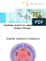 GLP Auditing and Good Laboratory 