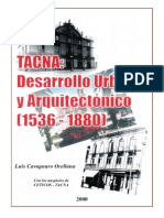Tacna, Desarrollo Urbano y Arquitectónico (1536 - 1880) - 01