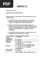 Informes Para a Secretaria