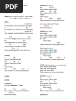 Glory To Glory - Ultimate Call (Chords)