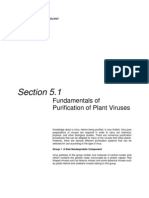 Fundamentals of Purification of Plant Viruses