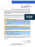 Nuevo Reglamento Nacional Del Sistema de Emisión de Licencias de Conducir 2016