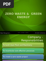 Zero Waste & Green Energy Brochure