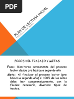 Plan de Lectura Inicial