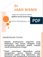 AMORTISASI DAN DANA PELUNASAN