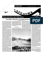 Revista El Tlacuache, 026 - Las Pilas Morelos, Un Sitio Del Periodo Clasico