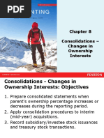 Consolidations - Changes in Ownership Interests