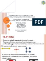 Elementos Primarios Punto, Linea, Planos