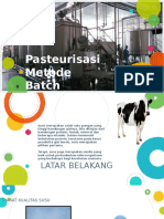 Pasteurisasi Metode Batch