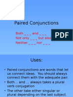 Paired Conjunctions - Copia