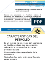 Evidencia 1 Caracteristicas de Los Productos y Servicios Objeto de La Oferta Internacional