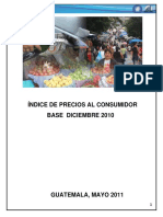 Indice de Precios Al Consumidor 2011