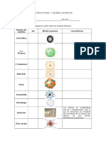 Actividaes Sobre Teoria Atomica, Configuracion Electronica y Tabal Periodica