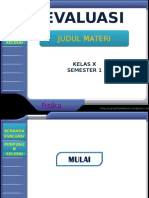 Template Evaluasi