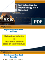 Introduction To Psychology As A Science: Dr. Anderson D. Smith