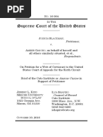 Blackman v. Gascho - Brief of The Cato Institute As Amicus Curiae