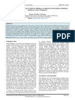 Art Science - Formulacion de Tabletas de Ipomoea