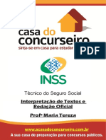 Apostila Inss 2015 Conformeedital Interpretacaodetextoeredacaooficial Mariatereza