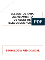 Simbología de Red Coaxial