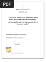 Download Ipo Report by bindiya sharma SN32890777 doc pdf