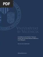 Discurs Acceptacion Honoris Causa de Lynn Margulis Sp,1