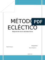 Método Ecléctico. Informe