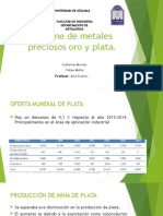 Informe de Metales Preciosos Oro y Plata