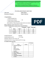 8. Lampiran 3 Monografi Desa