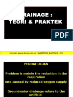 Dasar Ilmu Tanah Prinsip Drainage