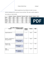 Collegeschedule