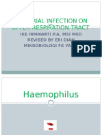 Bacterial Infection On Upper Respiratory Tract Hemofillus Moraxella Fusobacterium