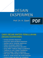 Desain Eksperimen