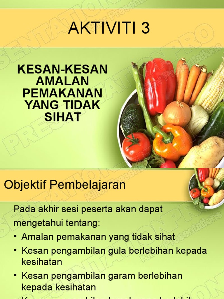 Kesan Gula, Garam Lemak Ke Atas Kesihatan  PDF
