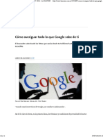 Cómo Averiguar Todo Lo Que Google Sabe de Ti - 18.07