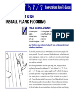 Install Plank Flooring