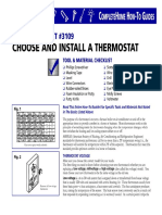 Installing Thermostats