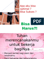 Apa aku bisa optimal  Sukses