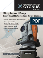 Trans-Survey//.Jual Murah Total Station Cygnus KS-102 Alat Ukur,,//.082119696710