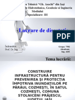 Construire Infrastructură Pentru Prevenirea Şi Protecţia Împotriva Inundaţiilor